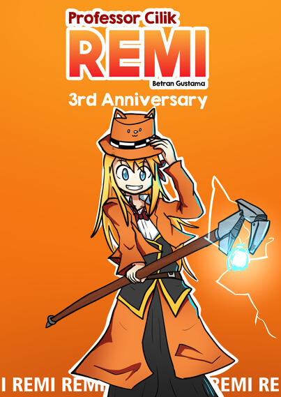 Professor Cilik Remi: 3rd Anniversary Art